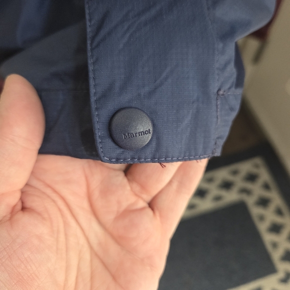 Marmot Men's Two-Tone Jacket - Blue and Burgundy Size XXL - Picture 3 of 8